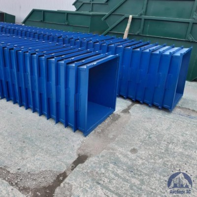 Контейнер металлический для мусора объём 1,1 м³ (евроформа)  купить  в Челябинске