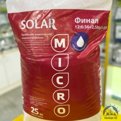 Удобрение SOLAR Финал 12:6:36+2,5MgO+МЭ купить  в Челябинске