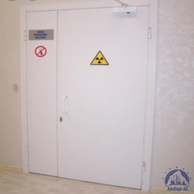 Рентгенозащитная алюминиевая дверь 1070х2080-1 мм купить  в Челябинске