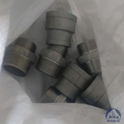 Муфта нержавеющая переходная DN 20х15 3/4"-1/2" 26,9х21,3 мм AISI 304 ВР-ВР купить  в Челябинске