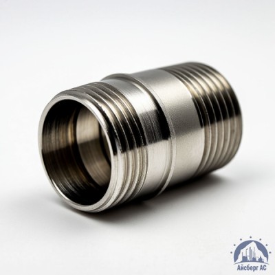 Ниппель переходной нержавеющий DN 32х15 1 1/4"-1/2" 42,4х21,3 мм AISI 316 двойной НР-НР купить  в Челябинске