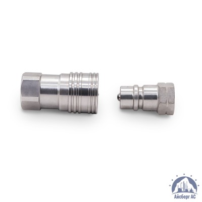 БРС для РВД Flat Face G 1/2" ниппель (LSQ-FF-04PF-G1/2 DN12.5) купить в Челябинске