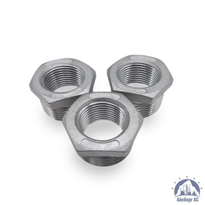 Футорка нержавеющая DN 65х50 2 1/2"-2" 76,1х60,3 мм AISI 304 НР-ВР купить в Челябинске